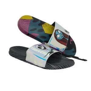 Nightmare Before Christmas Womens NEW w/Tags Black & Silver Sandals - sz. 11